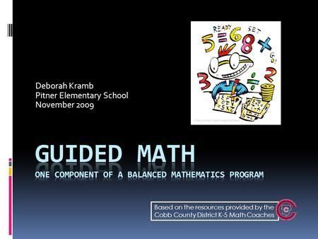 cobb county maths program